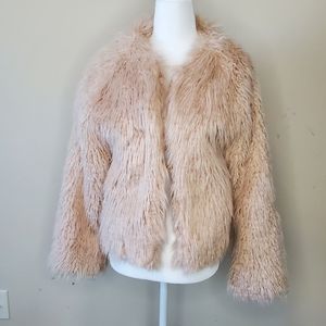 Express NWOT faux fur coat
